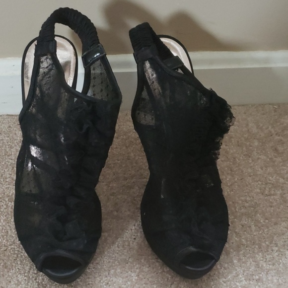 Sexy Sheer 5.5 in. High Heel Sandal - Picture 2 of 4